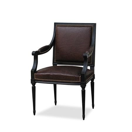 FAUTEUIL DE TABLE Louis XVI Jacob - Gilles Nouailhac