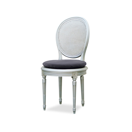 CHAISE ASSISE RONDE Louis XVI Médaillon - Gilles Nouailhac